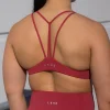 Agile Sports Bra - Claret