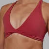 Agile Sports Bra - Claret