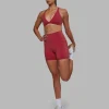 Agile Sports Bra - Claret