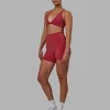 Agile Sports Bra - Claret