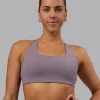 Aspire Sports Bra - Purple Sage
