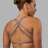 Aspire Sports Bra - Purple Sage