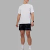 Lift 6" Short - Black Washed-Blue