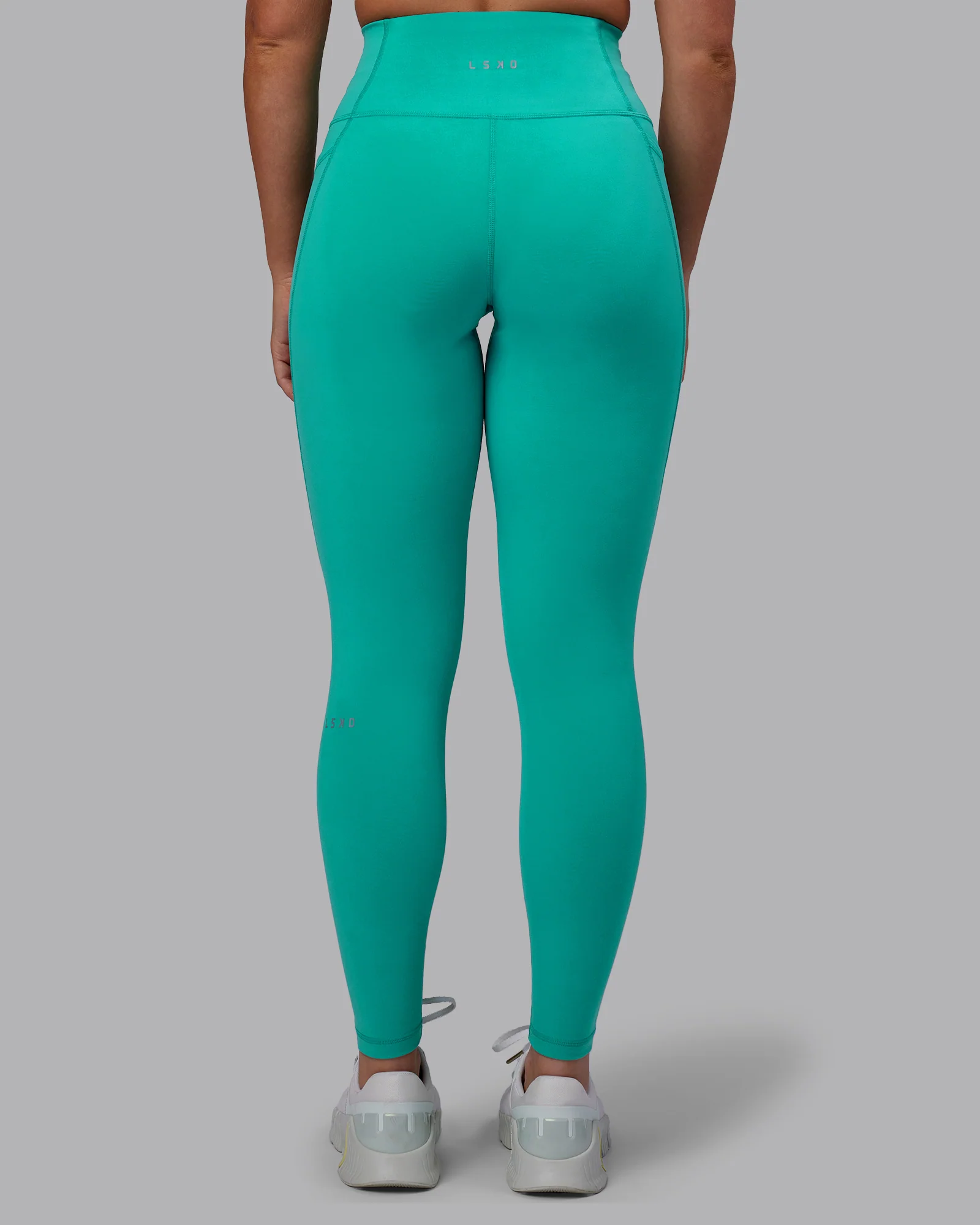 Fusion Ultra High-Rise Full Length Legging Pockets - Turquoise Tide