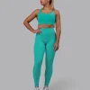 Fusion Ultra High-Rise Full Length Legging Pockets - Turquoise Tide