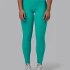 Fusion Ultra High-Rise Full Length Legging Pockets - Turquoise Tide