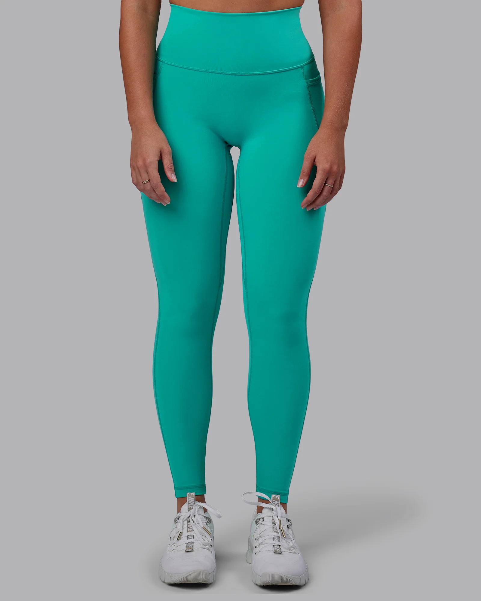 Fusion Ultra High-Rise Full Length Legging Pockets - Turquoise Tide