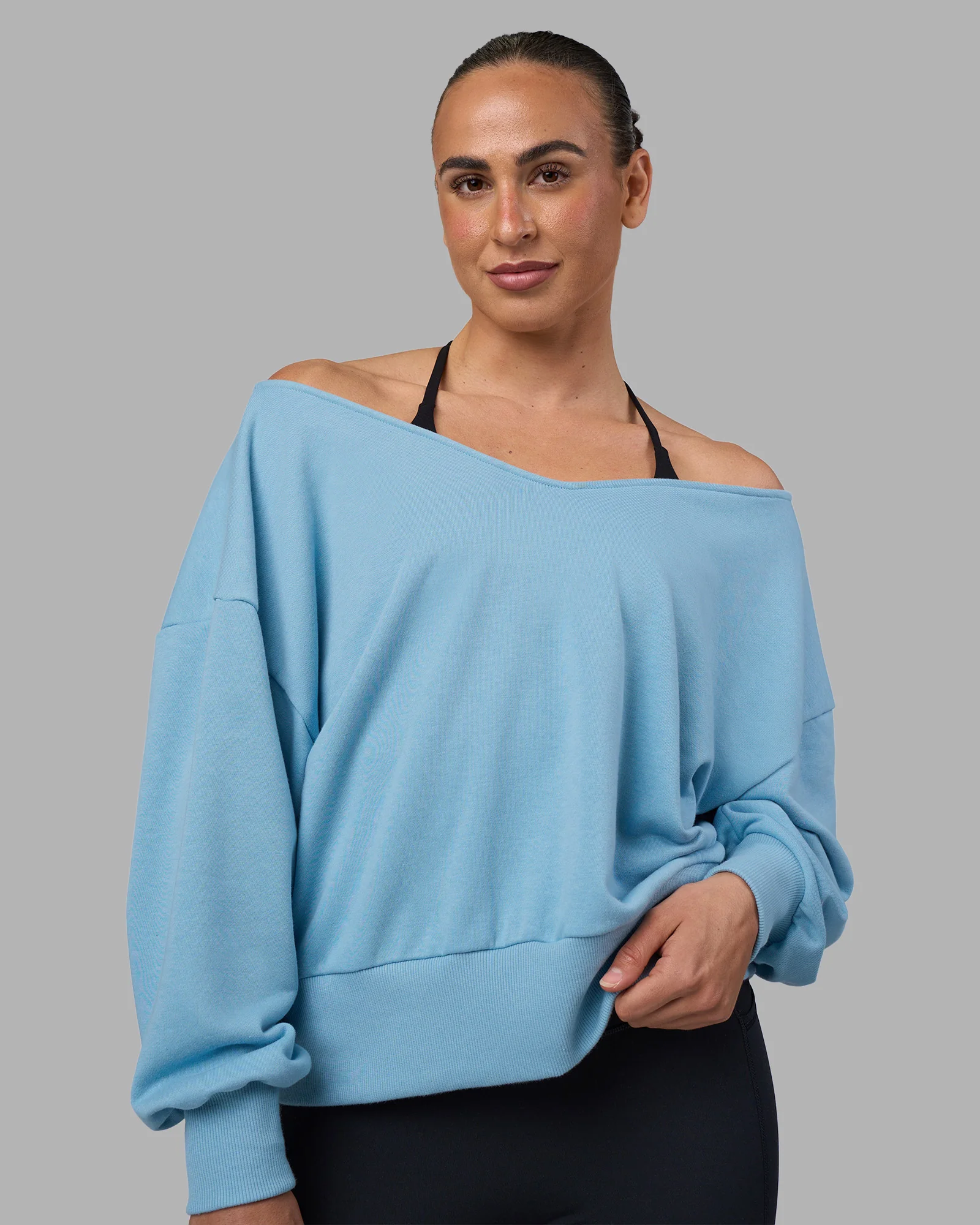 19217-show-it-off-sweater-glacier-lake-1.webp Show It Off Sweater - Glacier Lake