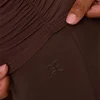 CF Fold Over High-Rise Flared Legging - Hot Chocolate