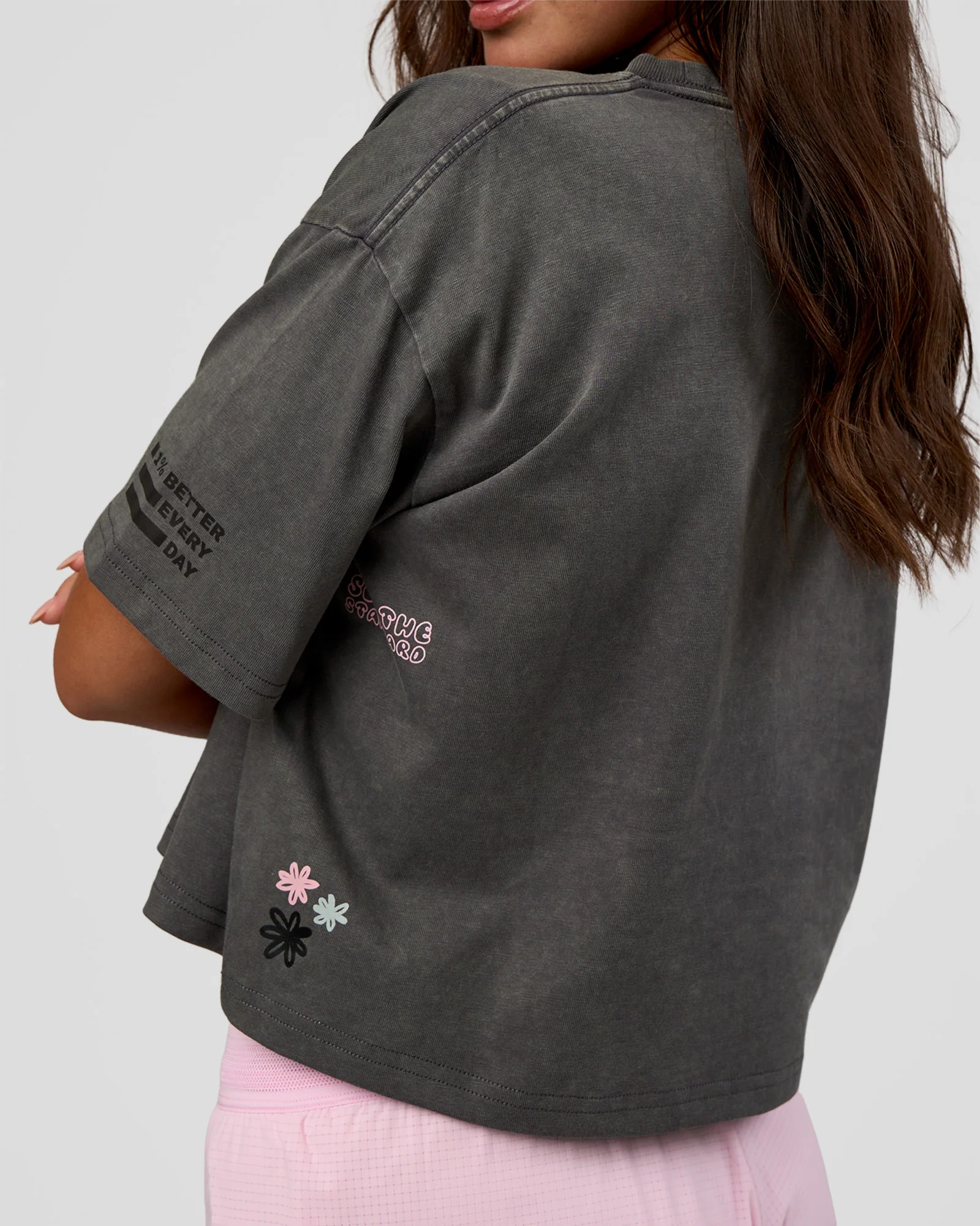 Go-To Heavyweight Reflective Skimmer Tee - Dark Storm Washed-Reflective