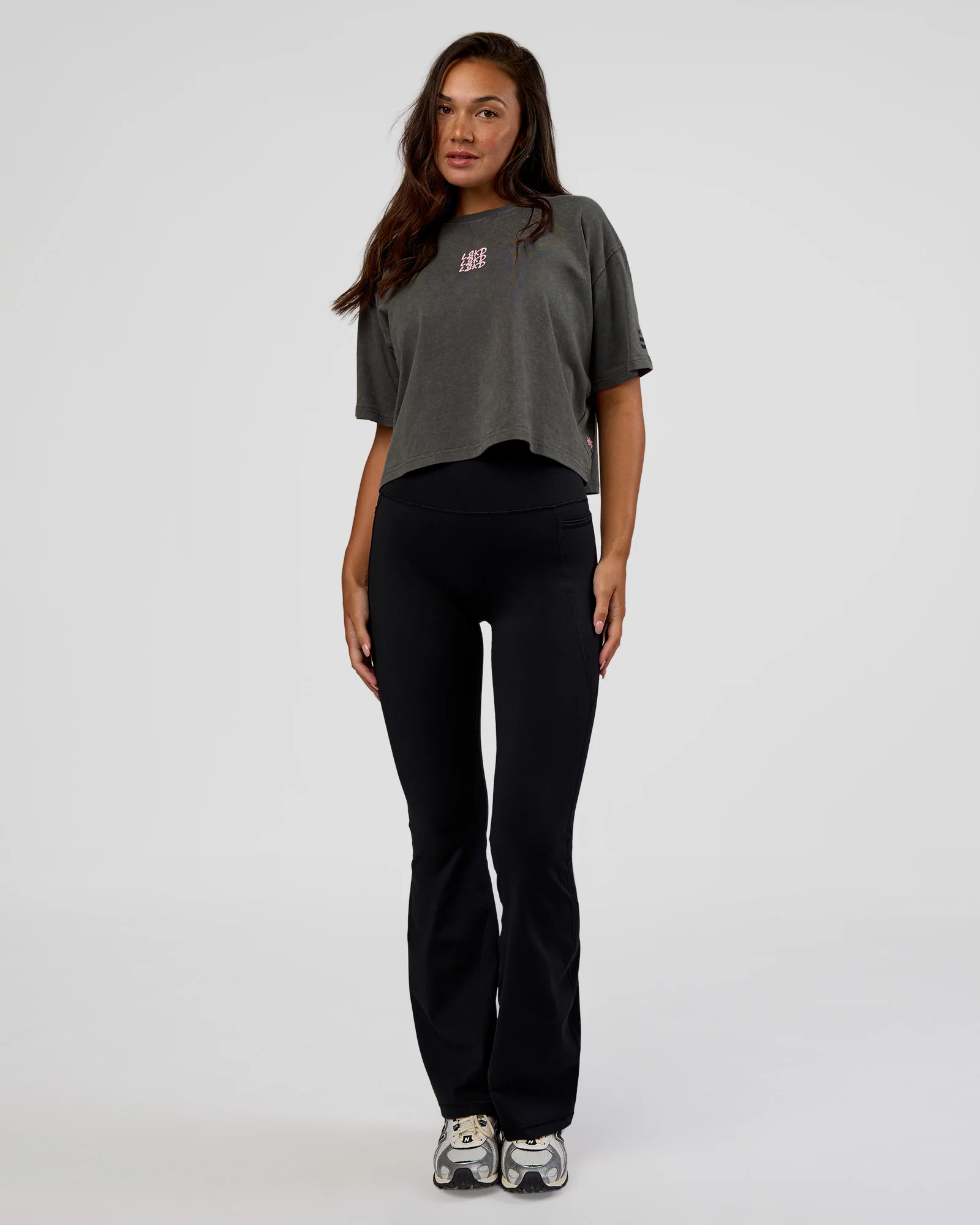 Go-To Heavyweight Reflective Skimmer Tee - Dark Storm Washed-Reflective