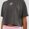 Go-To Heavyweight Reflective Skimmer Tee - Dark Storm Washed-Reflective