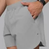 Lift Lined 6" Short - Circular Grey