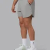 Lift Lined 6" Short - Circular Grey