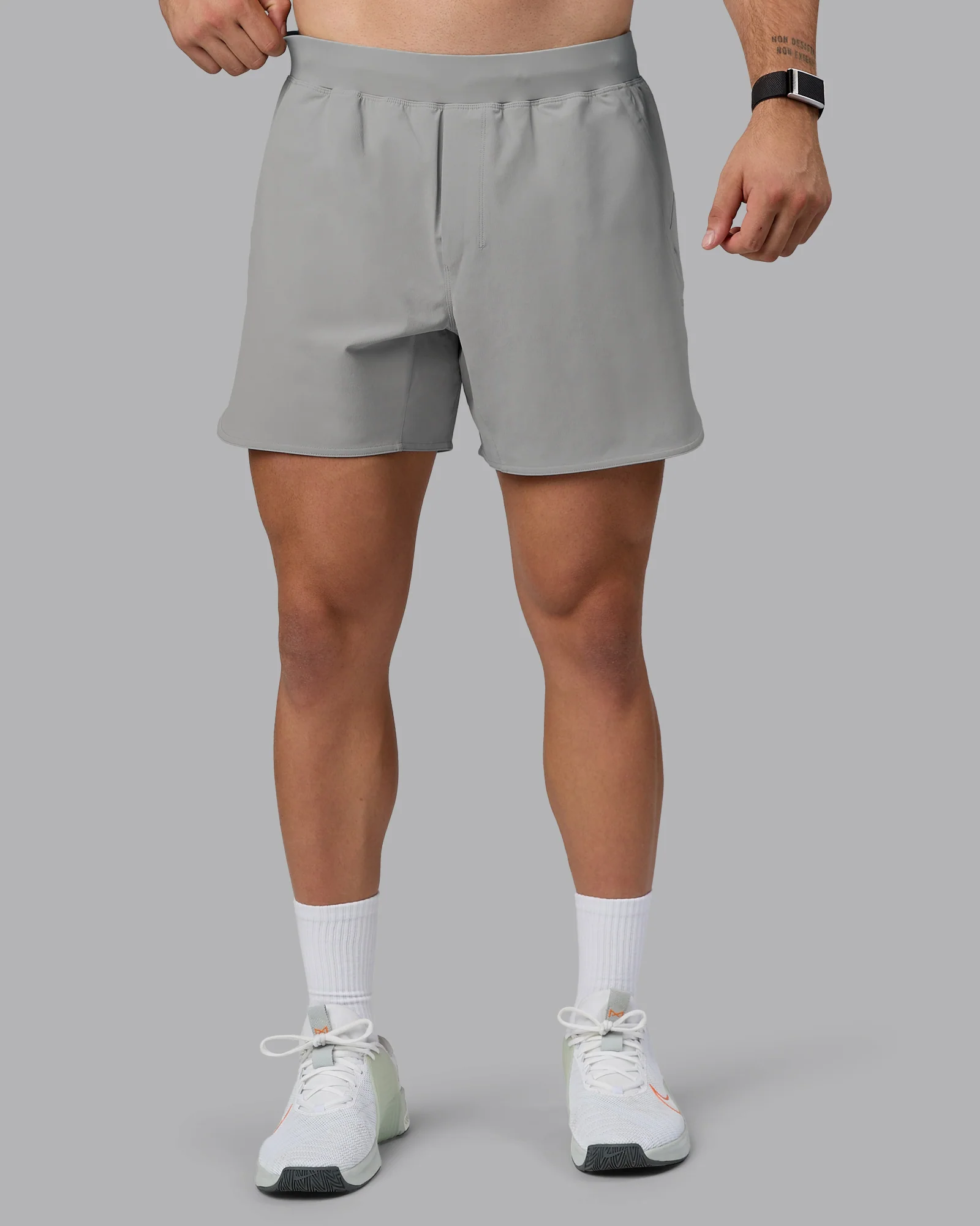 Lift Lined 6" Short - Circular Grey