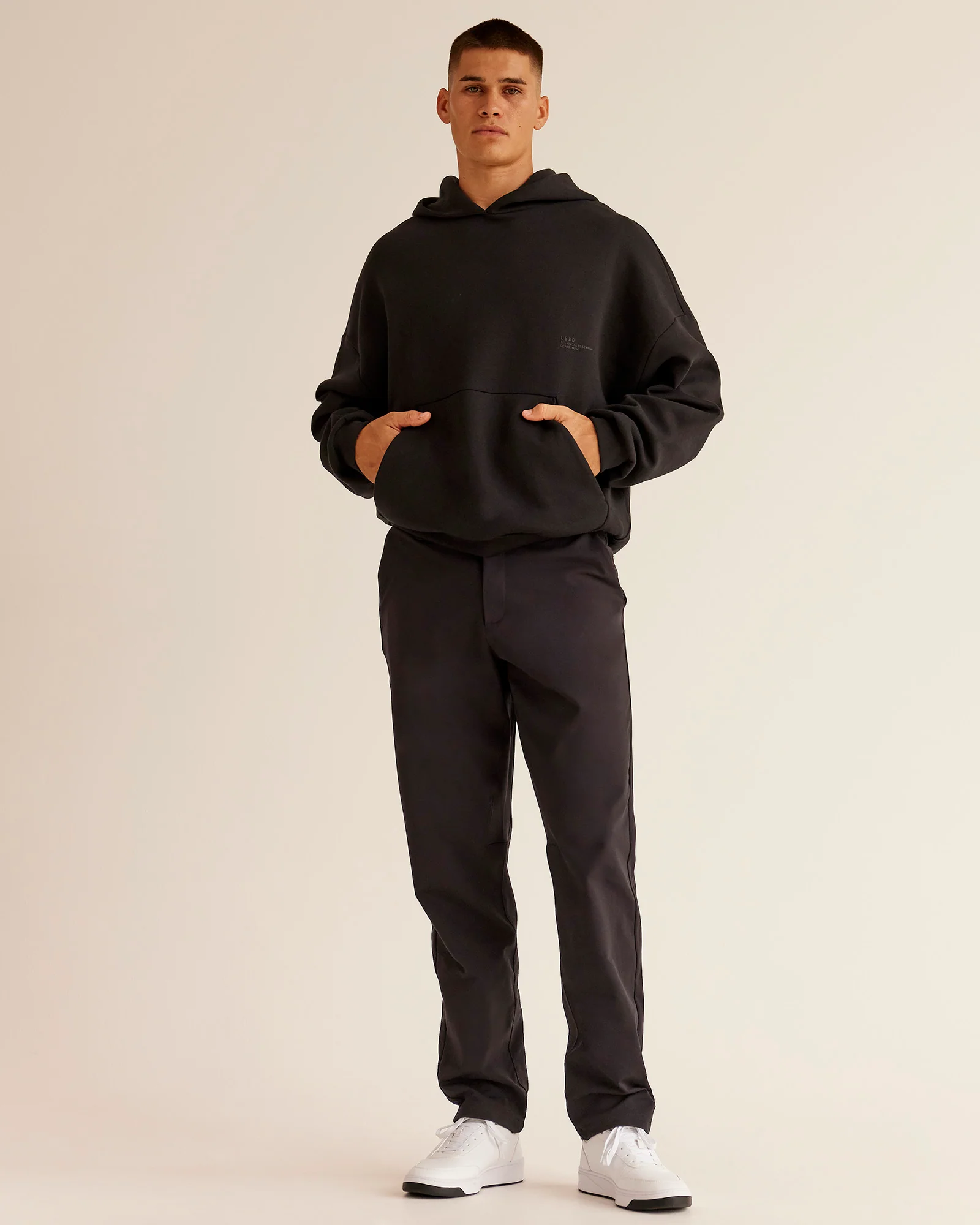 All Day ZeroCrease™  Regular Pant - Black