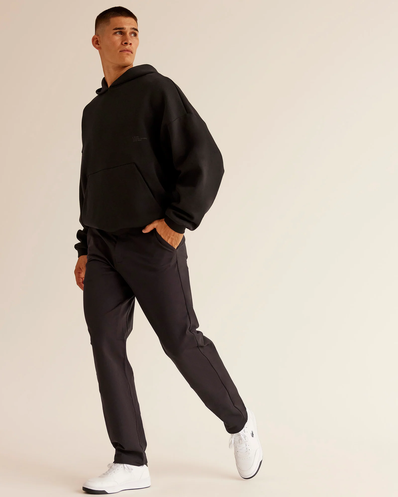 All Day ZeroCrease™  Regular Pant - Black