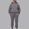 MVP Quilted Oversized Hoodie - Storm Front-Geometric