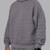 MVP Quilted Oversized Hoodie - Storm Front-Geometric