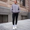 MVP Quilted Oversized Hoodie - Storm Front-Geometric