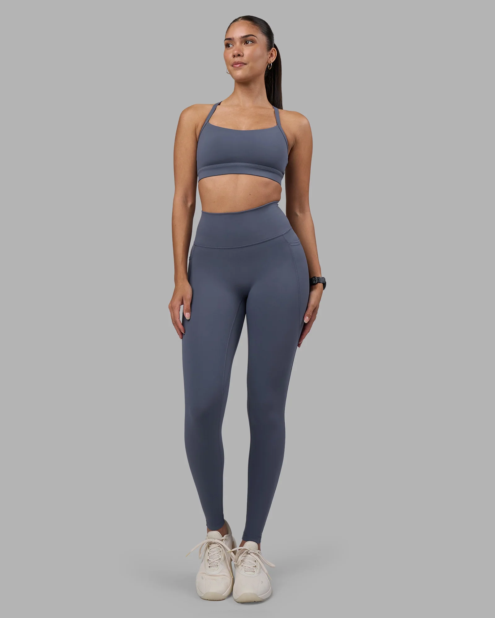Fusion Ultra High-Rise Full Length Legging Pockets - Night Shadow