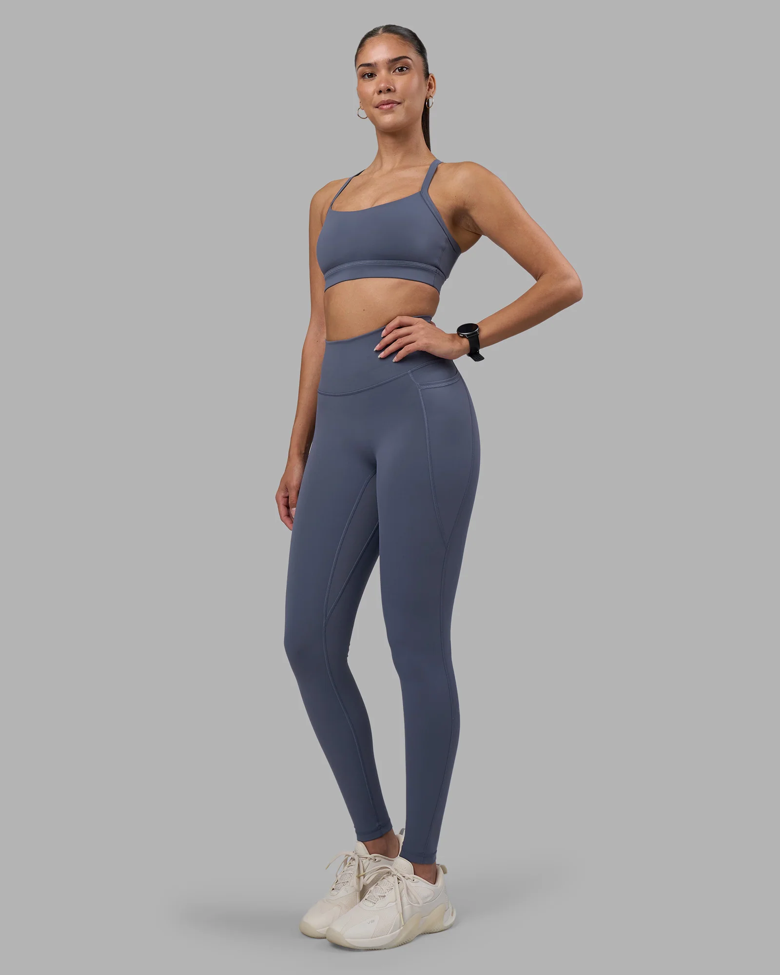 Fusion Ultra High-Rise Full Length Legging Pockets - Night Shadow