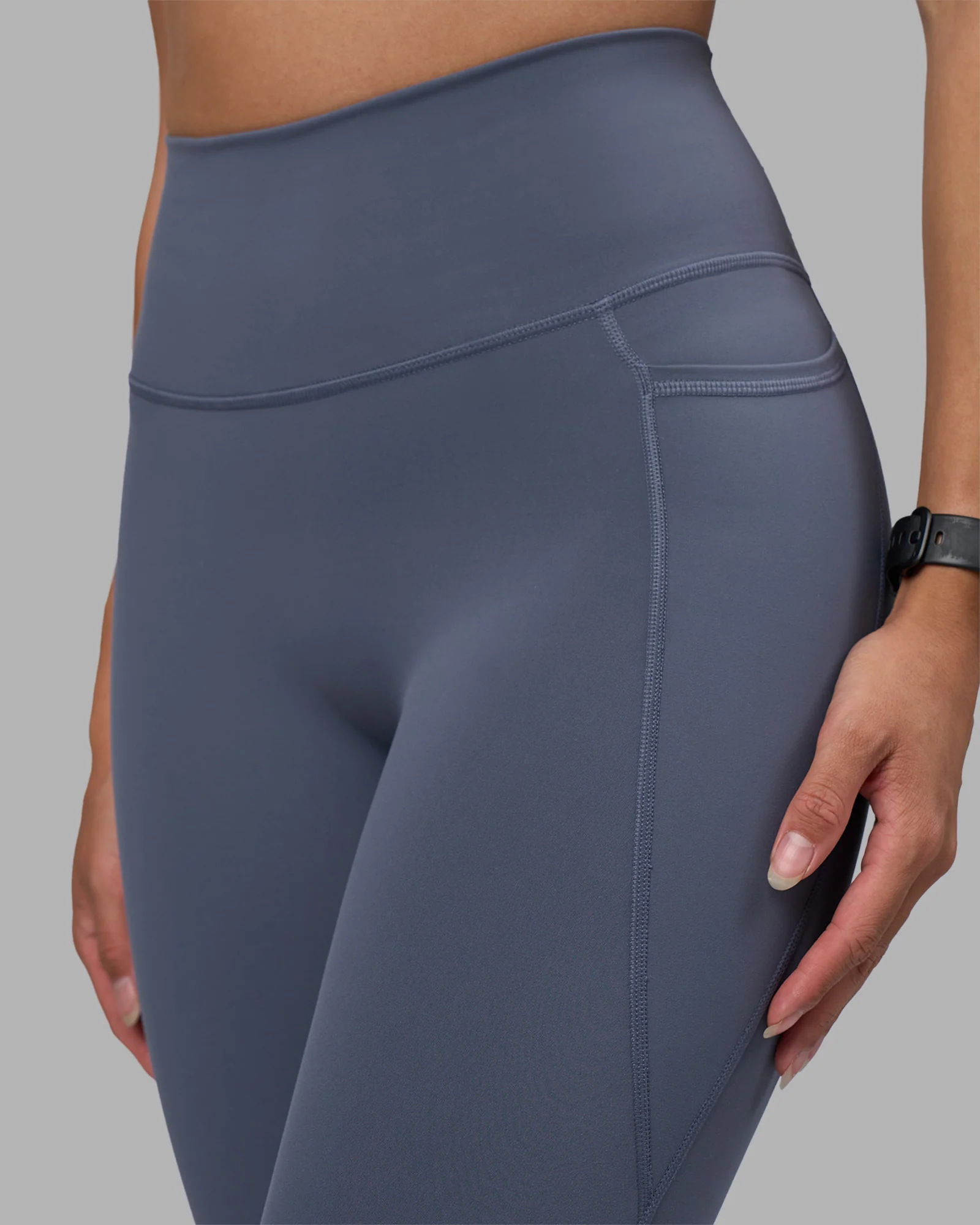 Fusion Ultra High-Rise Full Length Legging Pockets - Night Shadow