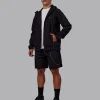 Nocturnal Zip Jacket - Black