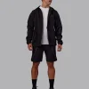 Nocturnal Zip Jacket - Black