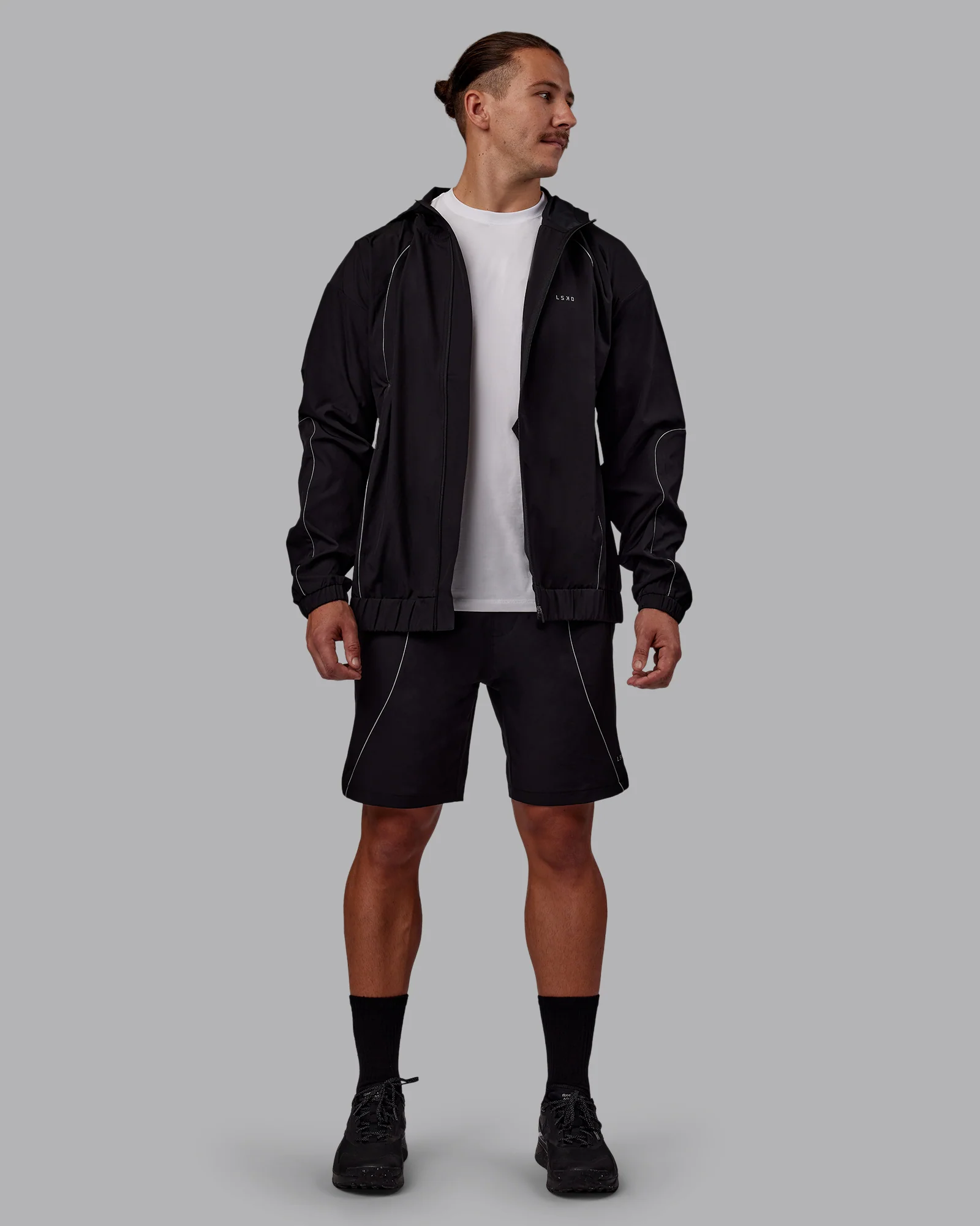 Nocturnal Zip Jacket - Black