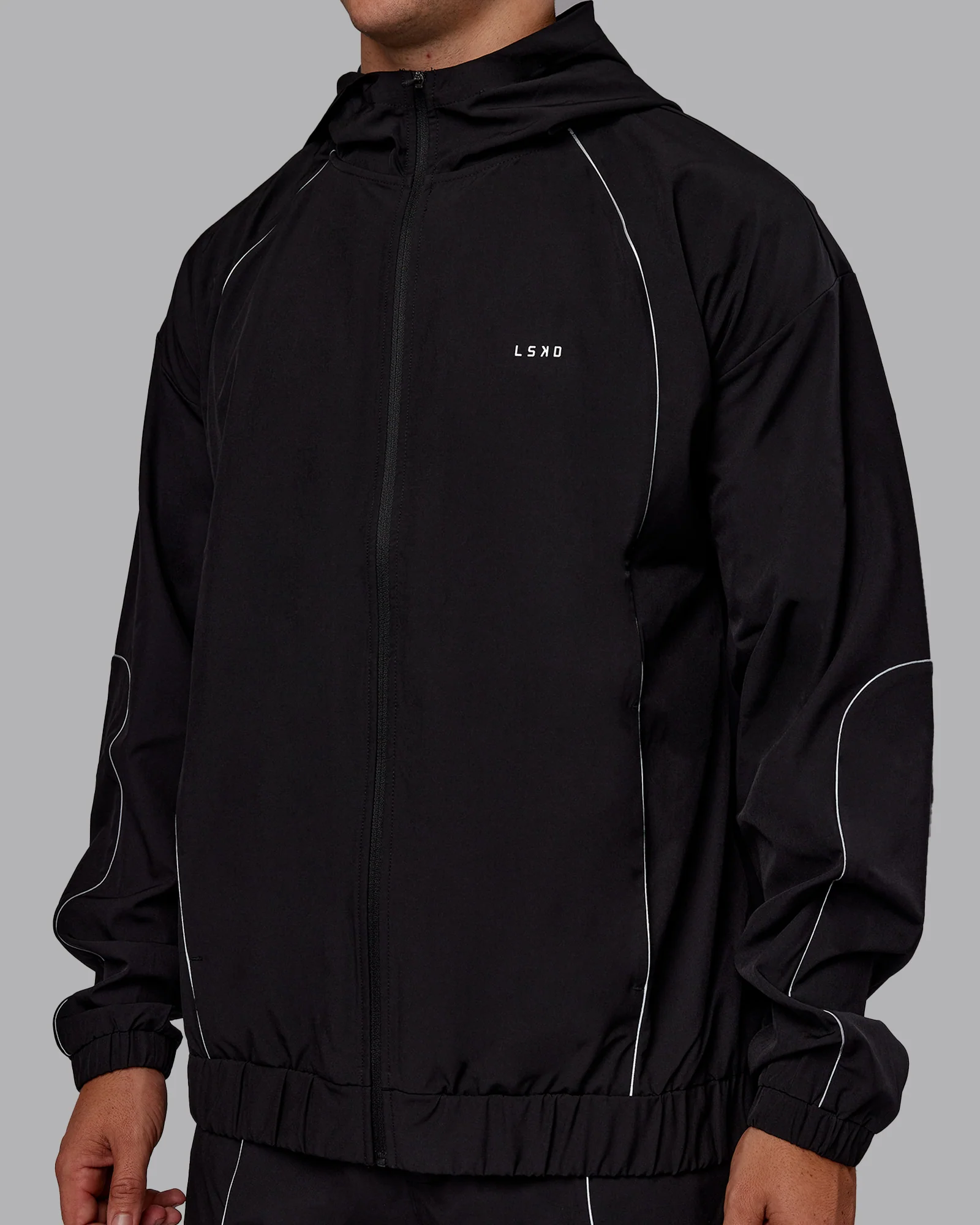 Nocturnal Zip Jacket - Black