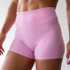 Enhance Ultra High-Rise 4" Short - Pink Frosting