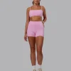 Enhance Ultra High-Rise 4" Short - Pink Frosting