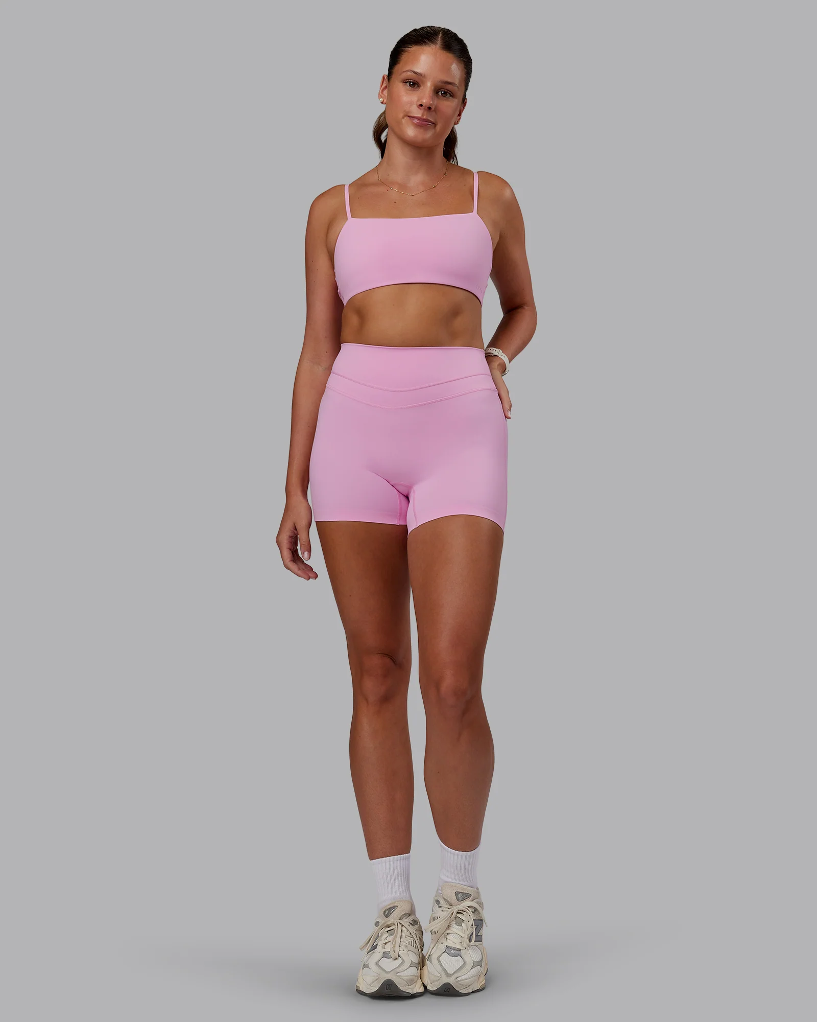 Enhance Ultra High-Rise 4" Short - Pink Frosting