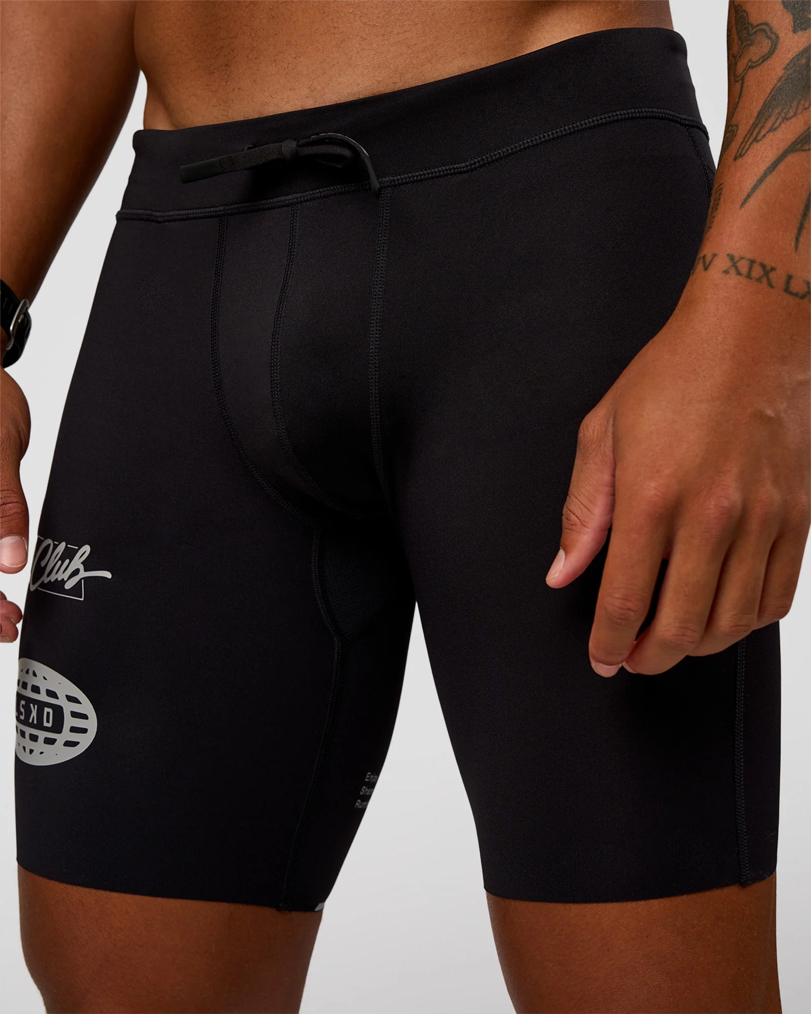 19435-race-day-8-short-tight-black-alloy-12.webp Race Day 8" Short Tight - Black-Alloy