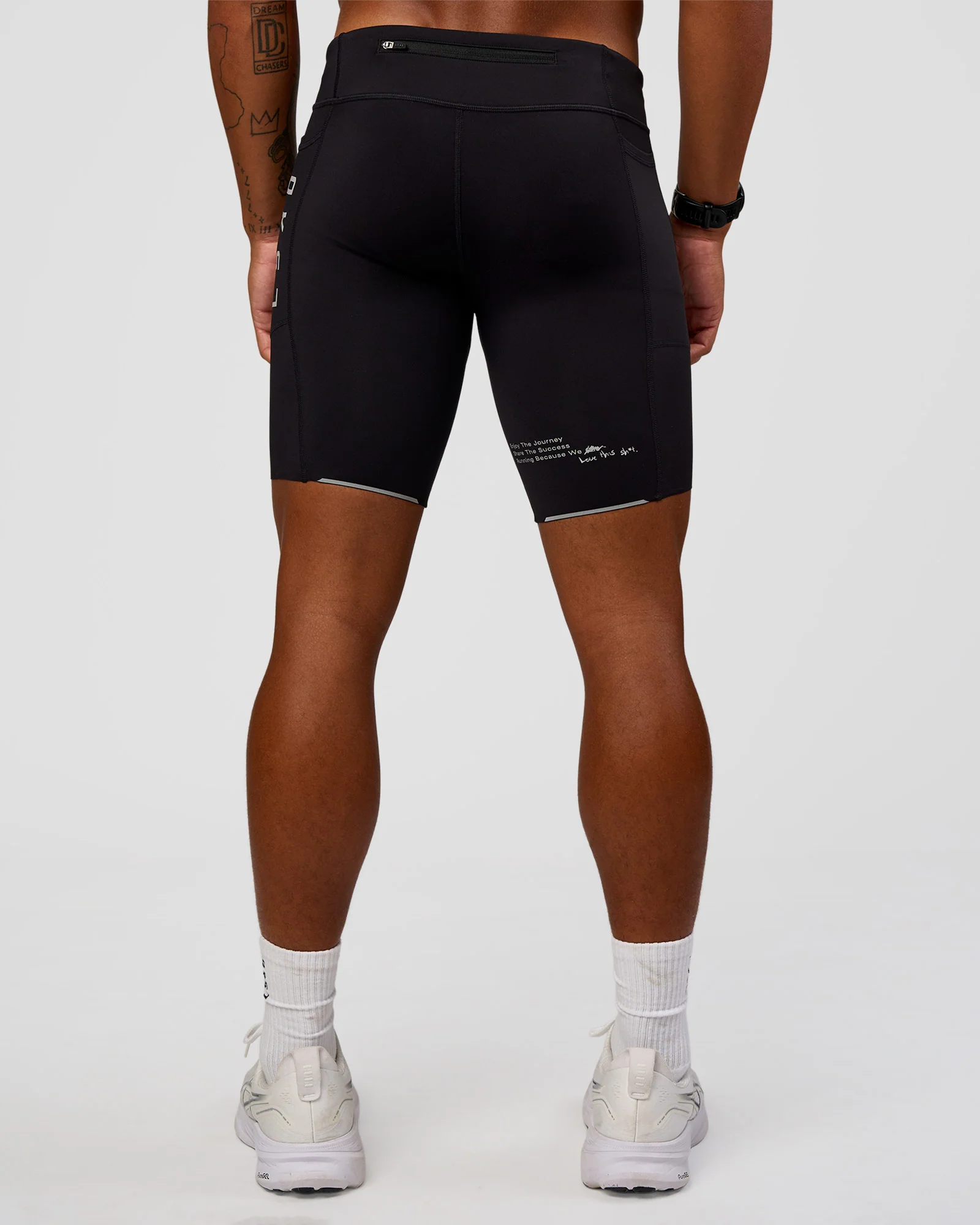 19435-race-day-8-short-tight-black-alloy-4.webp Race Day 8" Short Tight - Black-Alloy