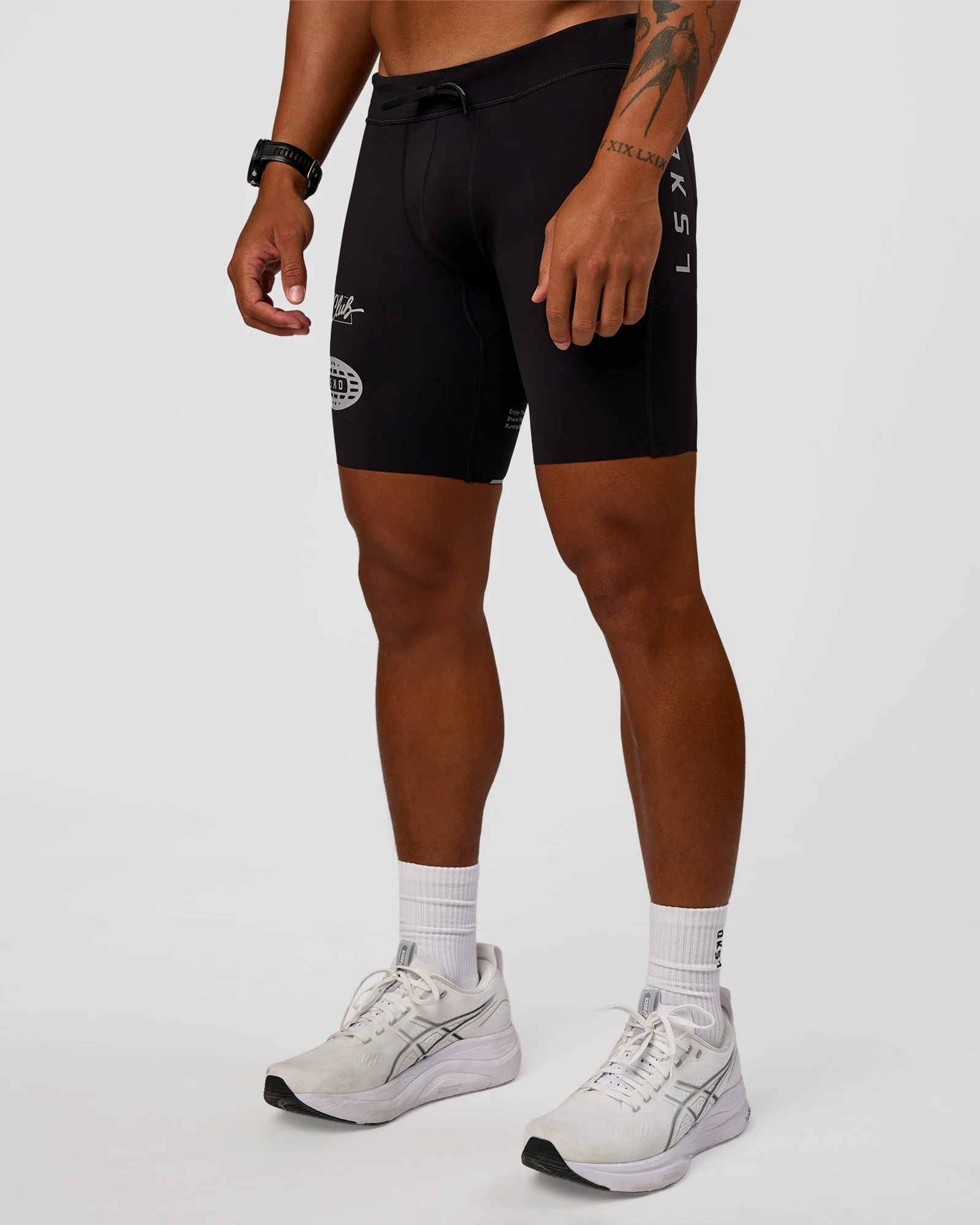 19435-race-day-8-short-tight-black-alloy-7.webp Race Day 8" Short Tight - Black-Alloy