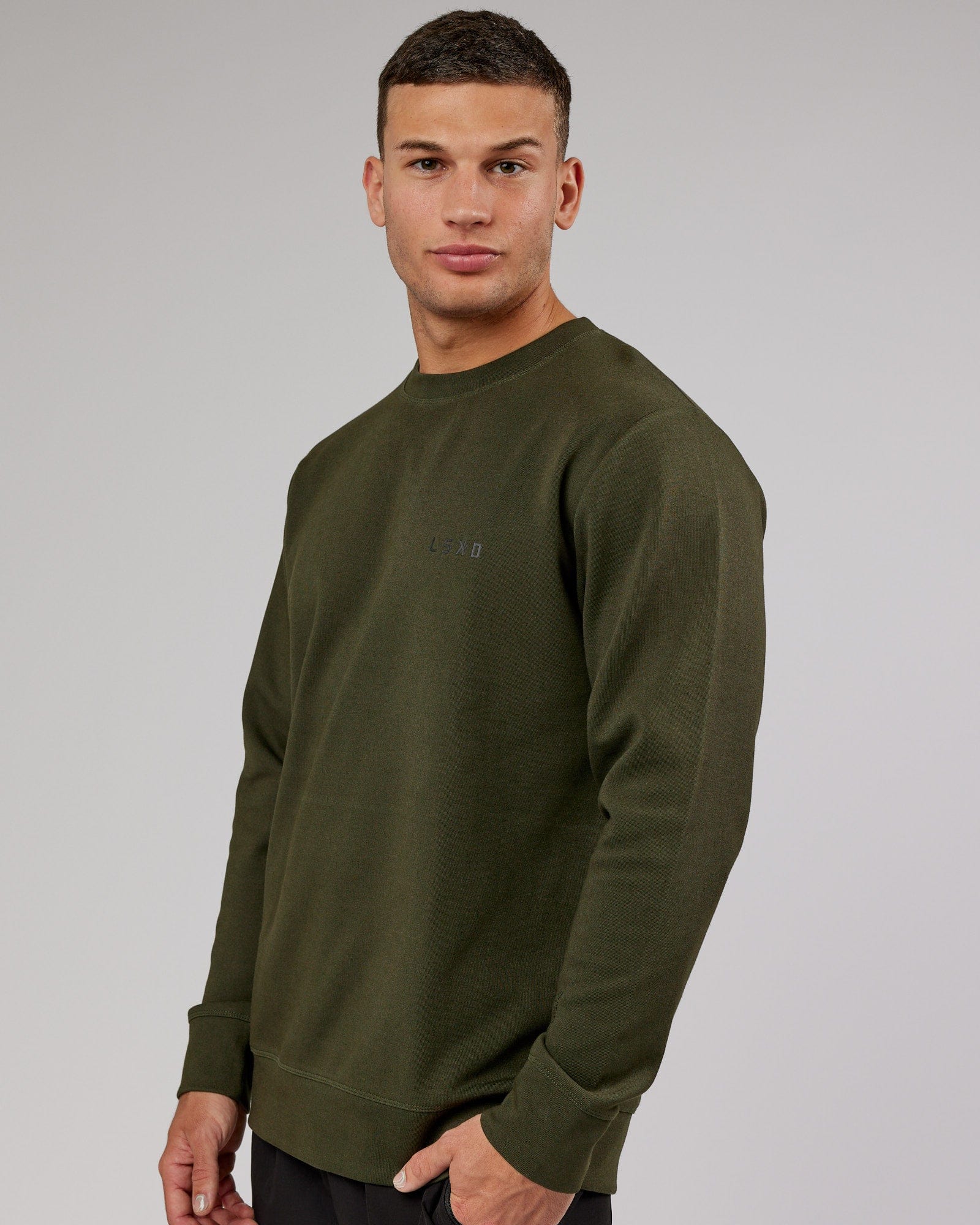 19443-athlete-forgedfleece-sweater-forest-night-1.jpg Athlete ForgedFleece Sweater - Forest Night