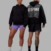 19461-keep-on-running-oversize-hoodie-black-white-1.webp Keep on Running Oversize Hoodie - Black-White