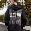19461-keep-on-running-oversize-hoodie-black-white-2.webp Keep on Running Oversize Hoodie - Black-White