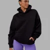 19461-keep-on-running-oversize-hoodie-black-white-3.webp Keep on Running Oversize Hoodie - Black-White