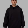 19461-keep-on-running-oversize-hoodie-black-white-4.webp Keep on Running Oversize Hoodie - Black-White