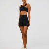 Galvanise Hype Graphic Sports Bra 2.0 - Black-Electric Indigo