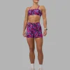 Fusion High-Rise 4" Short Pockets - Pink Luminous