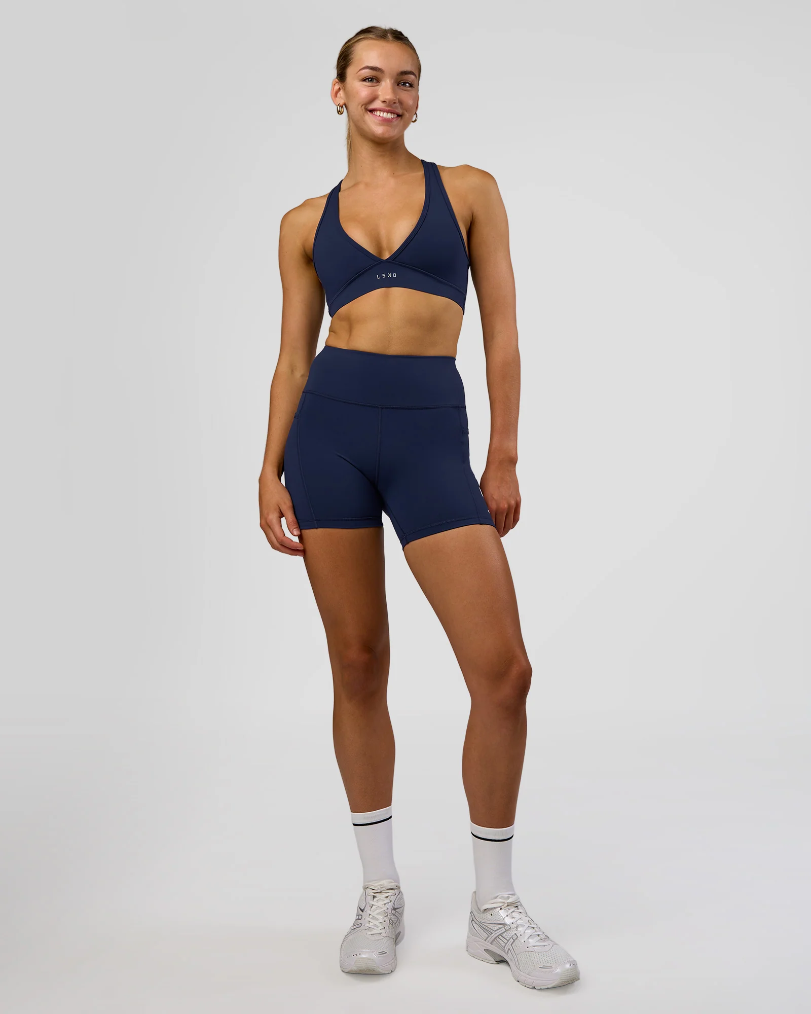 Rep Ultra High-Rise 4" Short Pockets - Future Navy-White