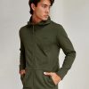 Athlete ForgedFleece Zip Up Hoodie - Forest Night