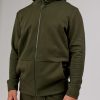 Athlete ForgedFleece Zip Up Hoodie - Forest Night