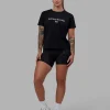 19574-just-keep-running-flxcotton-tee-black-white-5.webp Just Keep Running FLXCotton Tee - Black-White