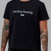 19574-just-keep-running-flxcotton-tee-black-white-6.jpg Just Keep Running FLXCotton Tee - Black-White