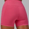 Fusion Ultra High-Rise 4" Short Pockets - Hot Pink